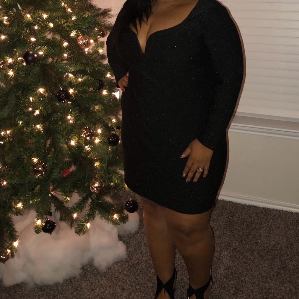 Elegant Black Women's Dress